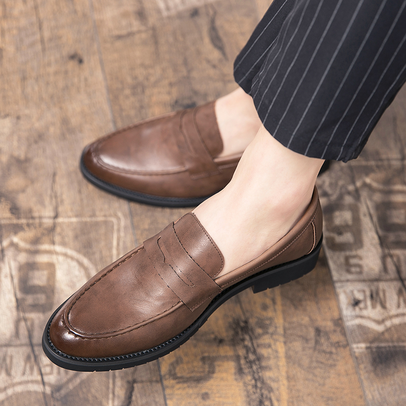 Men Shoes Europe To Us - Nowe miękkie, oddychające skórzane buty męskie