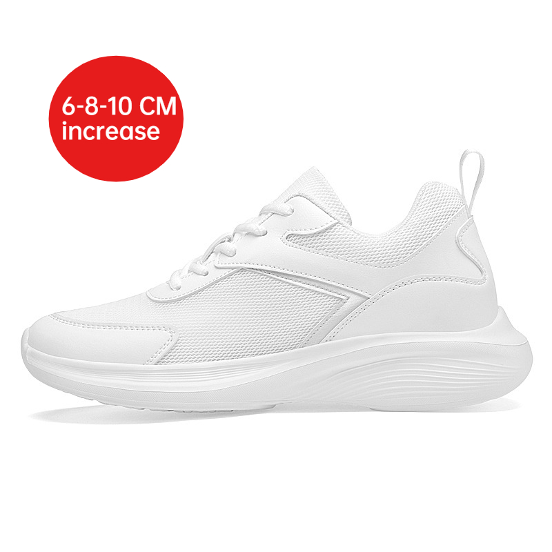 Men Shoes Size Chart - Męskie buty sportowe podwyższające wzrost, oddychające,