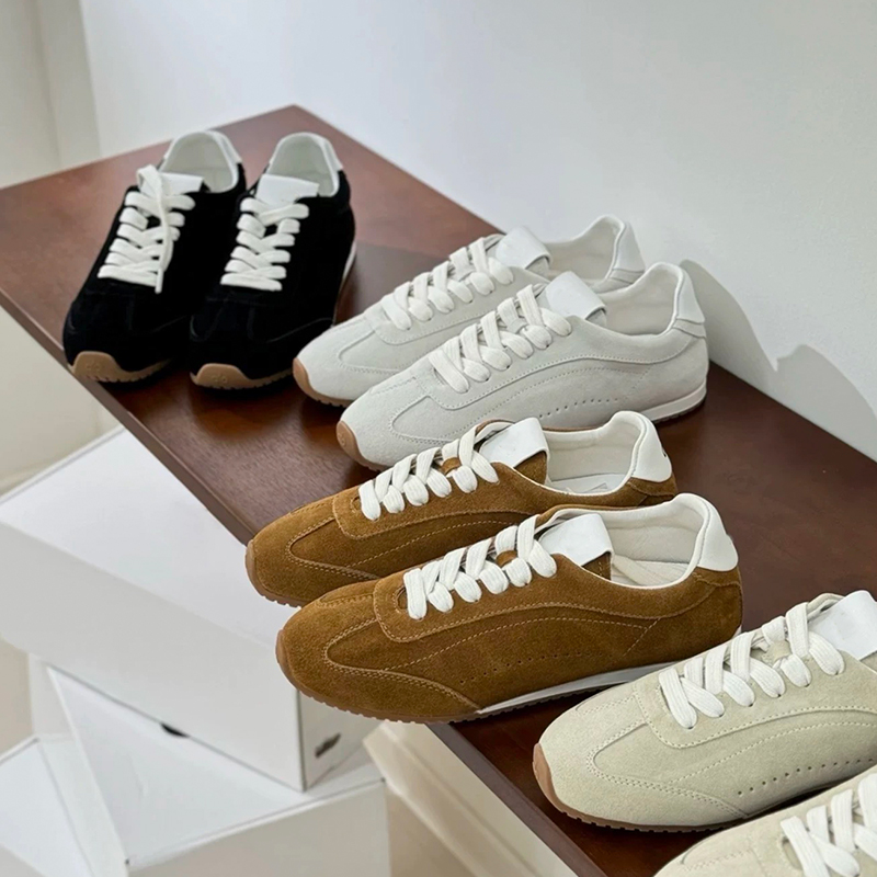 Men'S Shoes In Style - Unisexowe damskie buty codzienne Skórzane sneakersy