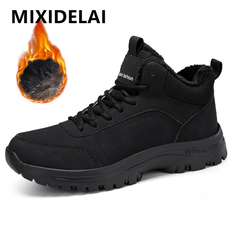 Winter Boot Insulated - Zimowe męskie buty ocieplane pluszem, męskie