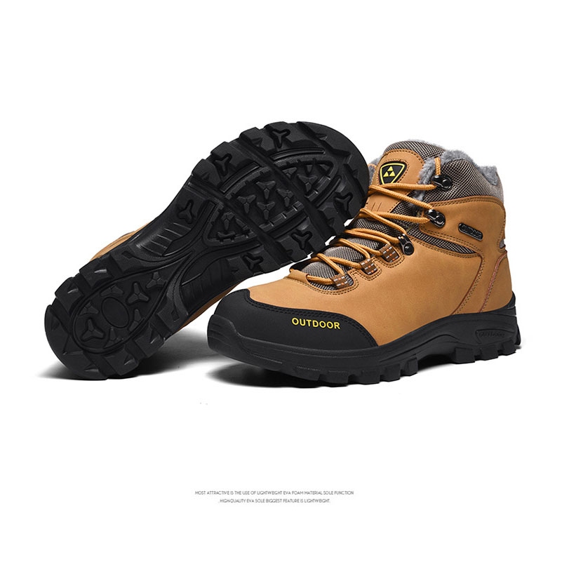 Winter Boot Insulated - Męskie buty śniegowce ocieplane futrem zimowe