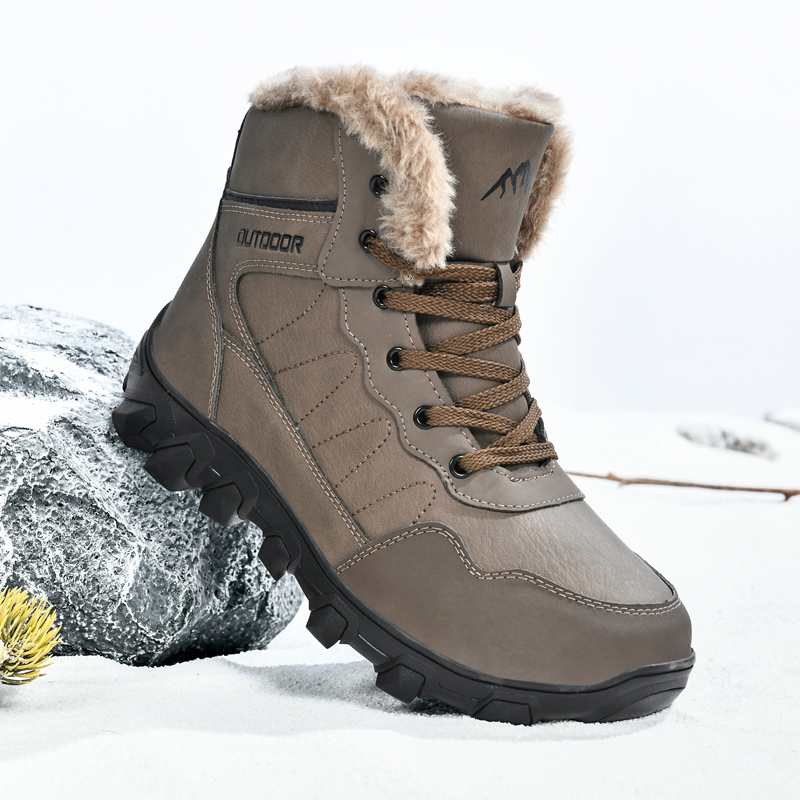 Winter Boot Insulated - Męskie zimowe buty ocieplane wodoodporne antypoślizgowe