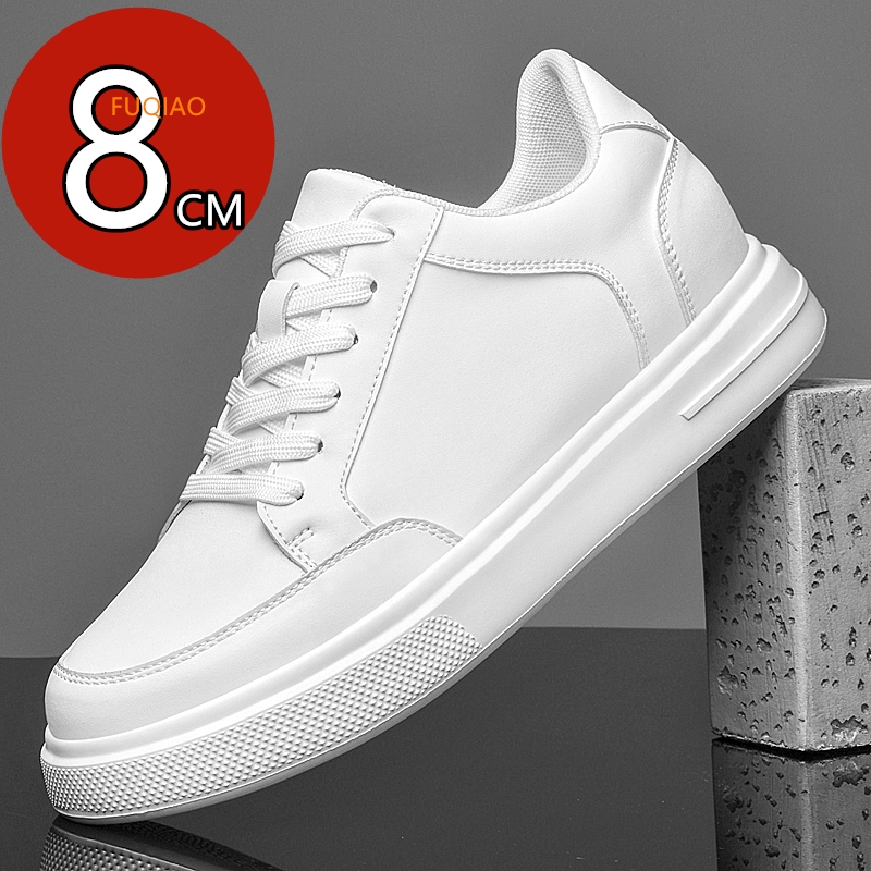 Men Shoes Size Chart - Męskie sneakersy buty podwyższające damskie oddychające