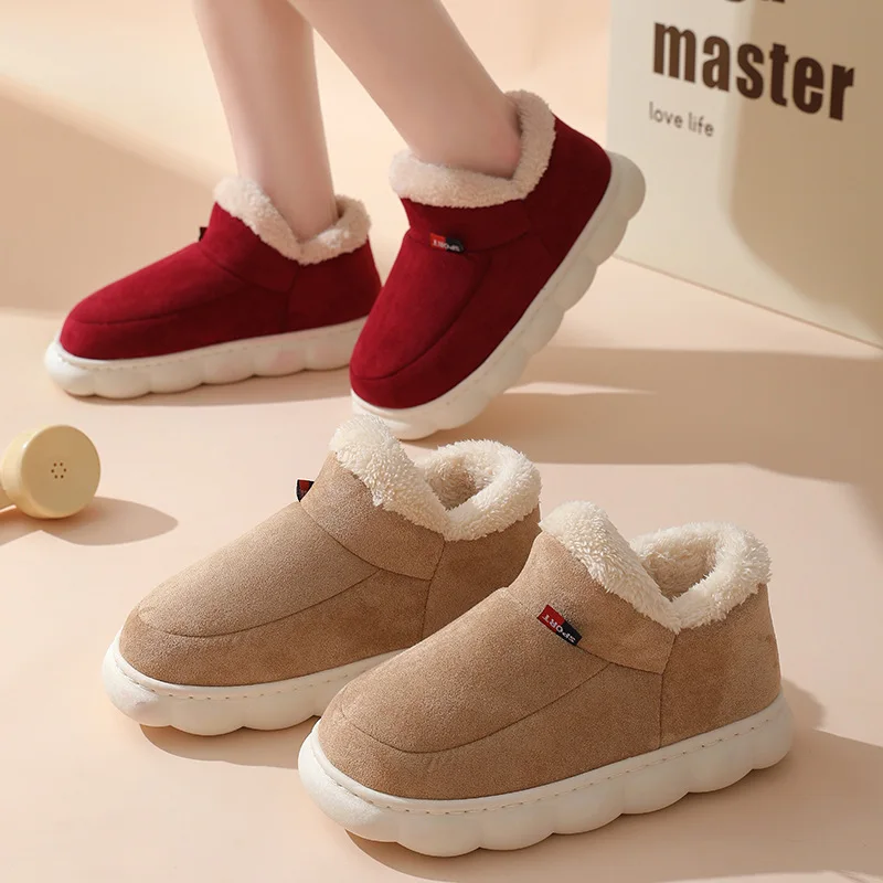 Men Shoes Casual - Zimowe, codzienne kapcie męskie 2025, damskie