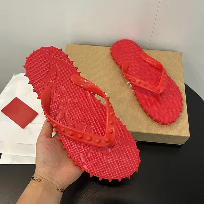 Men Shoes Red Tape - Męskie nowe letnie klapki z czerwoną