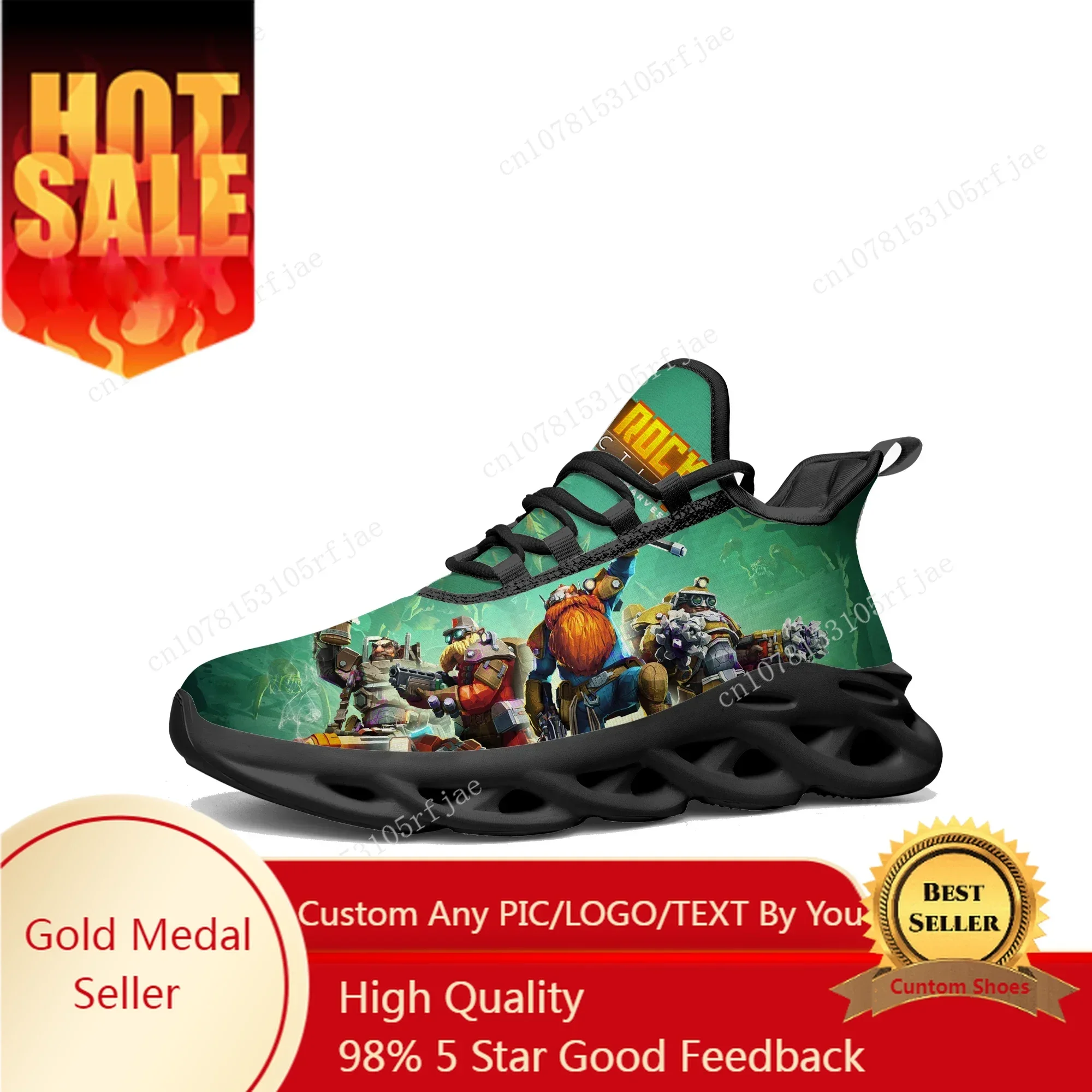 Men'S Shoes In Style - Buty sportowe Deep Rock Galactic Flats,