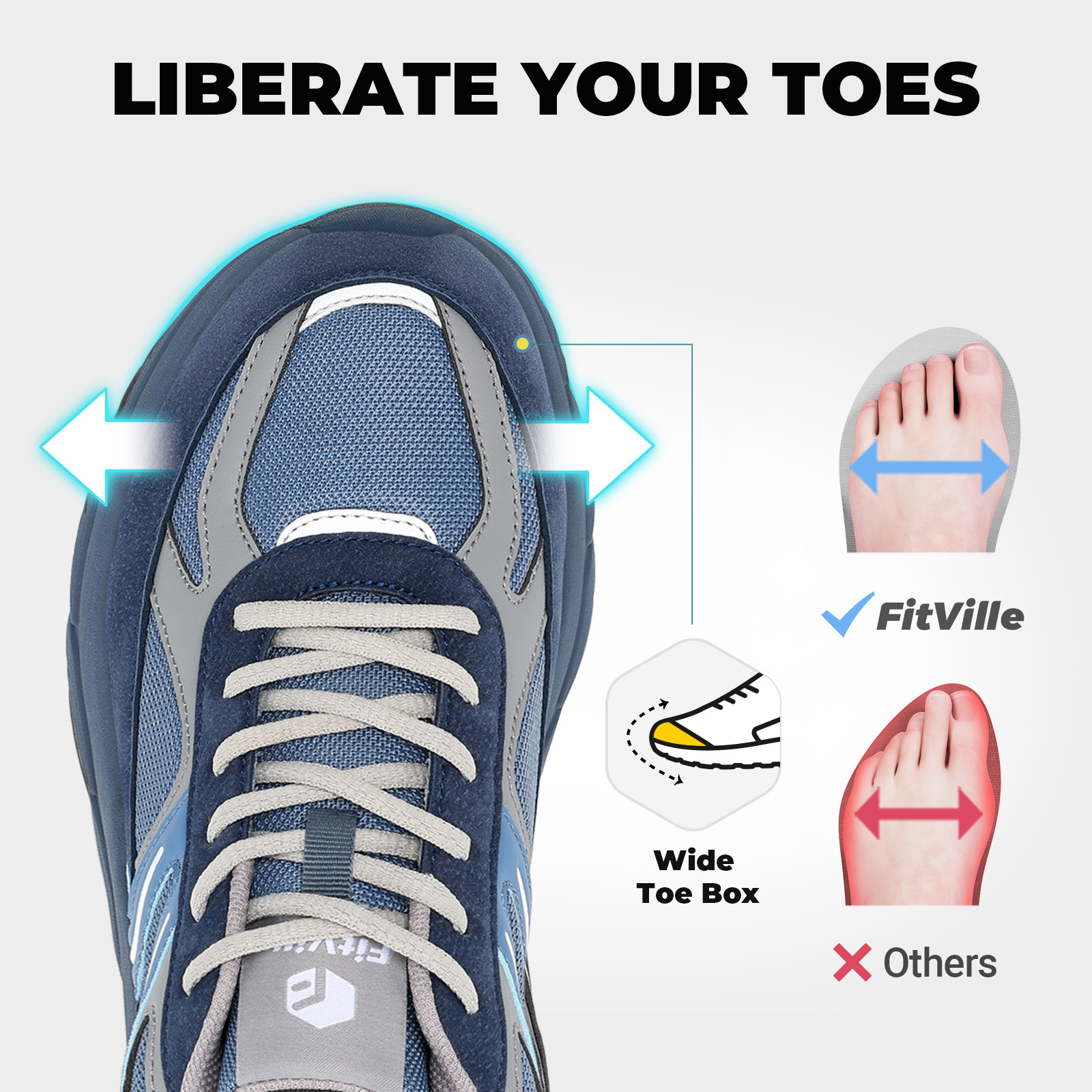 Szerokie buty męskie Fittingto – Men'S Shoes V5 Rnr recenzja i cena