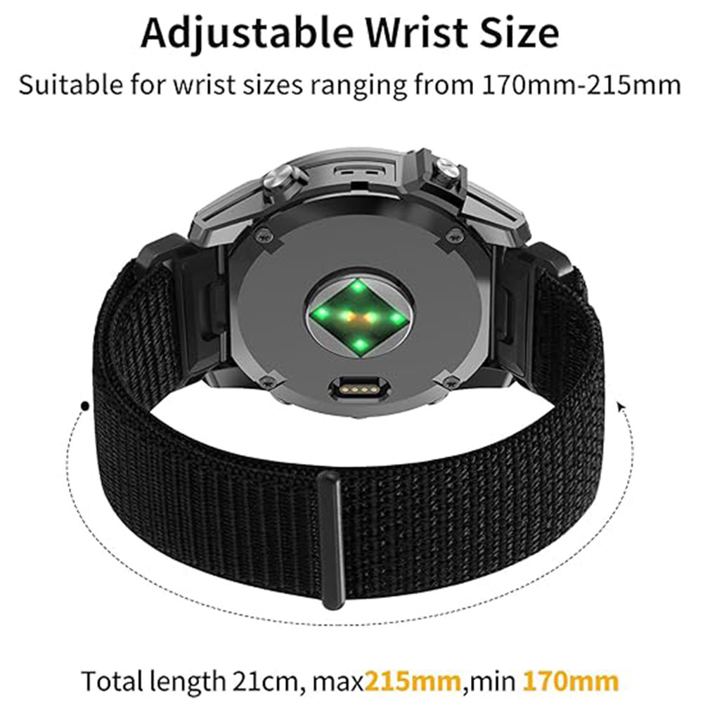 26mm 22mm Nylonowy Pasek do Ze – Velcro Strap Sandal recenzja i cena
