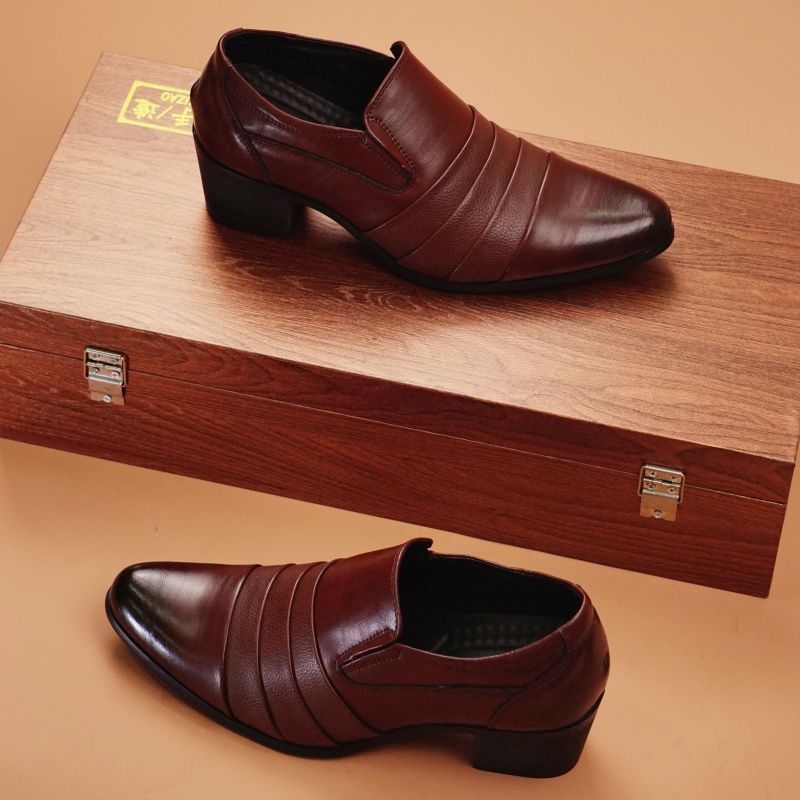 Popularne męskie skórzane szpi – Men Shoes Europe To Us recenzja i cena