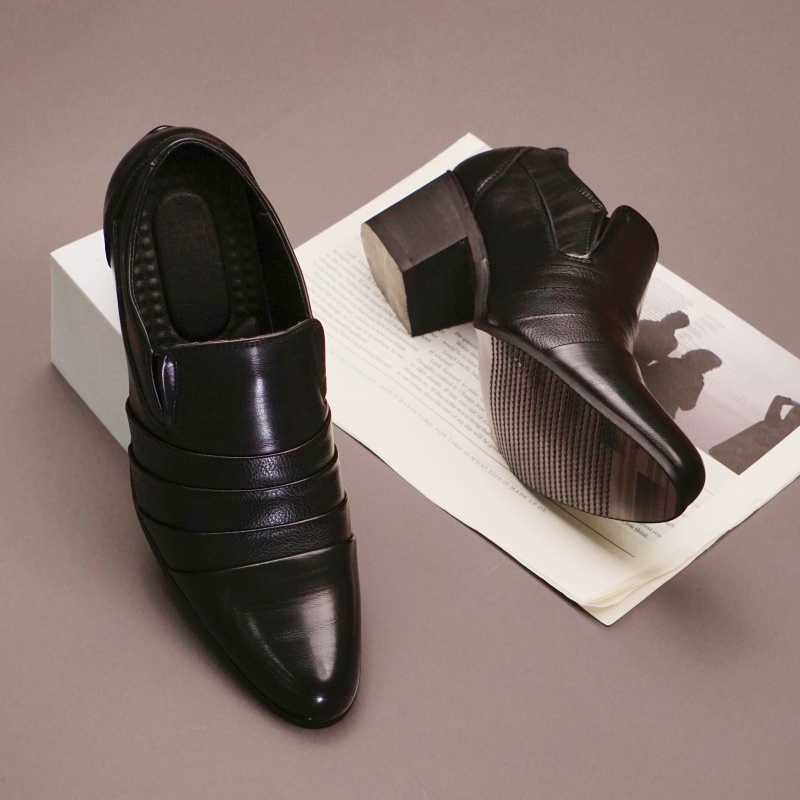 Popularne męskie skórzane szpi – Men Shoes Europe To Us recenzja i cena