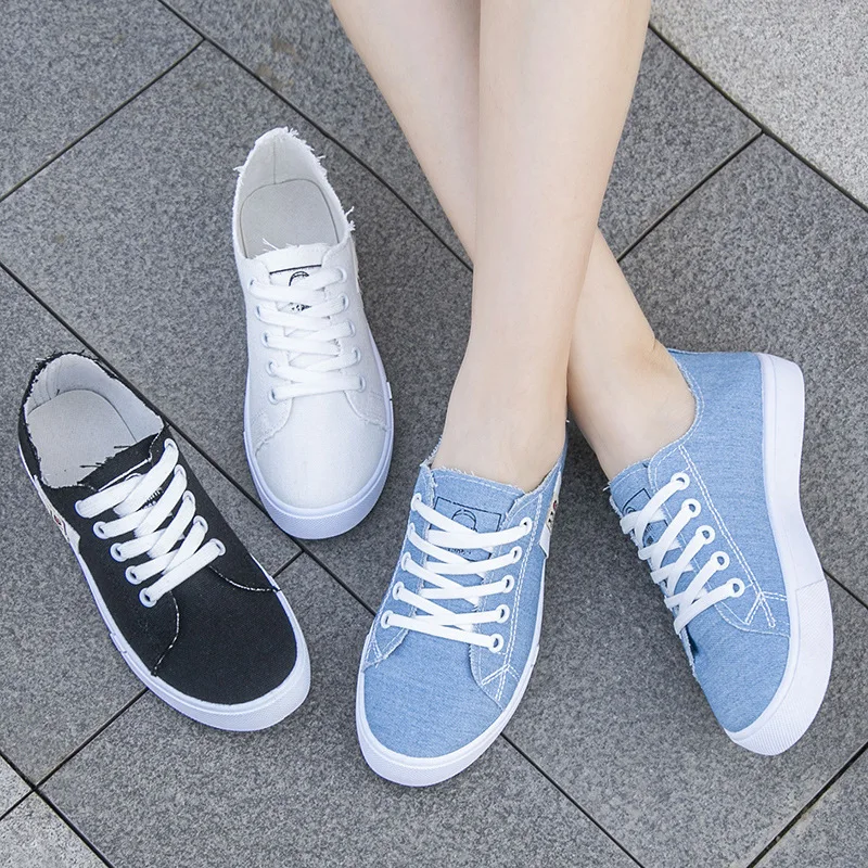 Damskie płócienne sneakersy na – Men'S Shoes In Style recenzja i cena