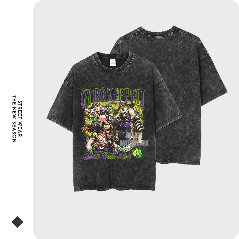 Bandai Anime JoJos T Shirt Vin – Men'S Shoes Xl recenzja i cena