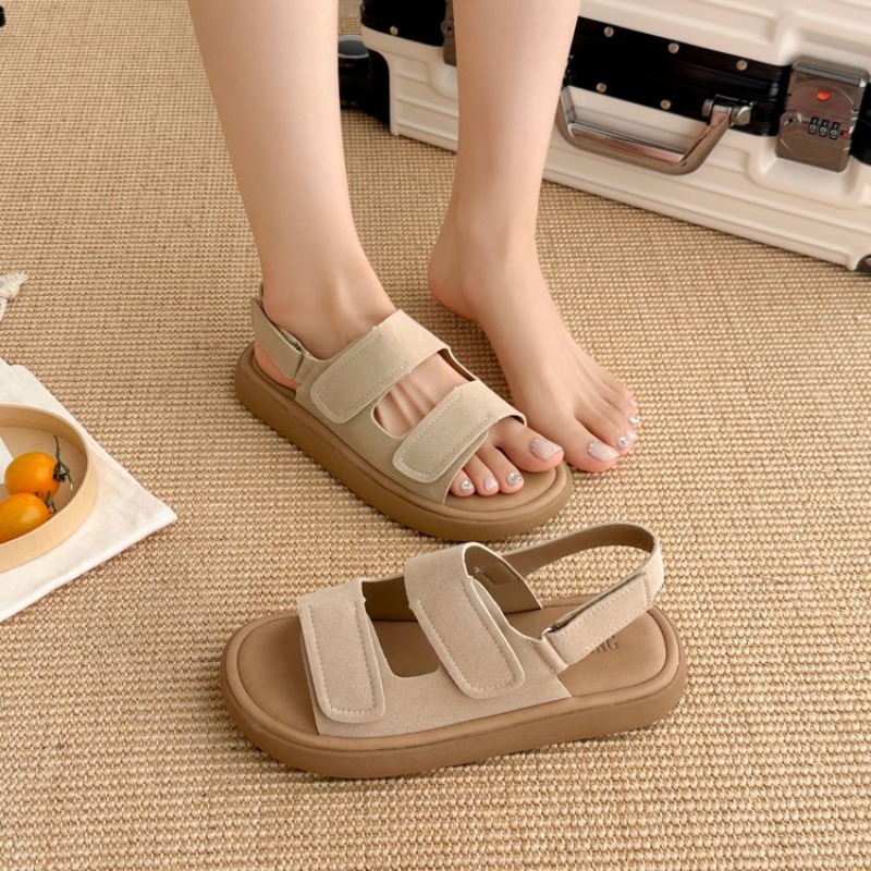 Letnie damskie sandały sportow – Velcro Strap Sandal recenzja i cena