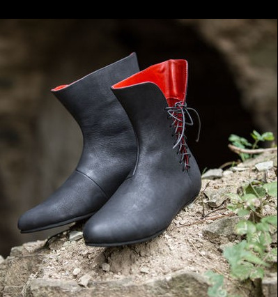 Męskie średniowieczne skórzane – Men Shoes China recenzja i cena