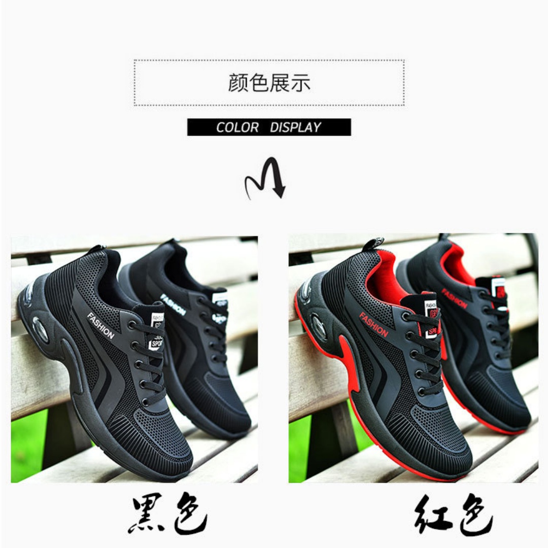Męskie trampki nowe oddychając – Men Shoes Size Chart recenzja i cena