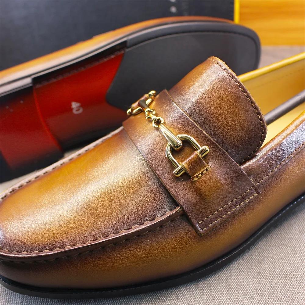 Męskie mokasyny, eleganckie bu – Men'S Shoes Comfort recenzja i cena