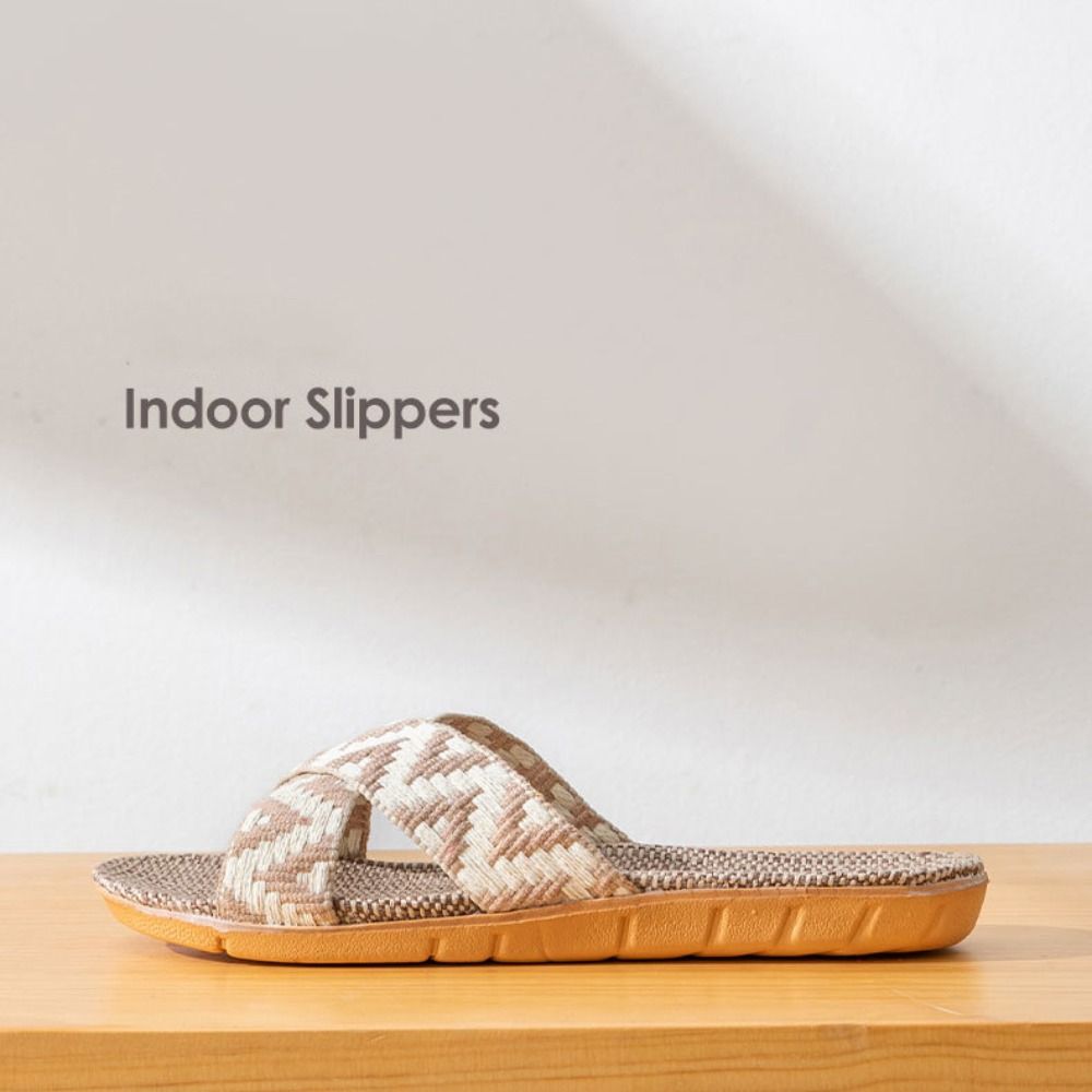 Modne etniczne lniane klapki z – Men'S Shoes In Style recenzja i cena
